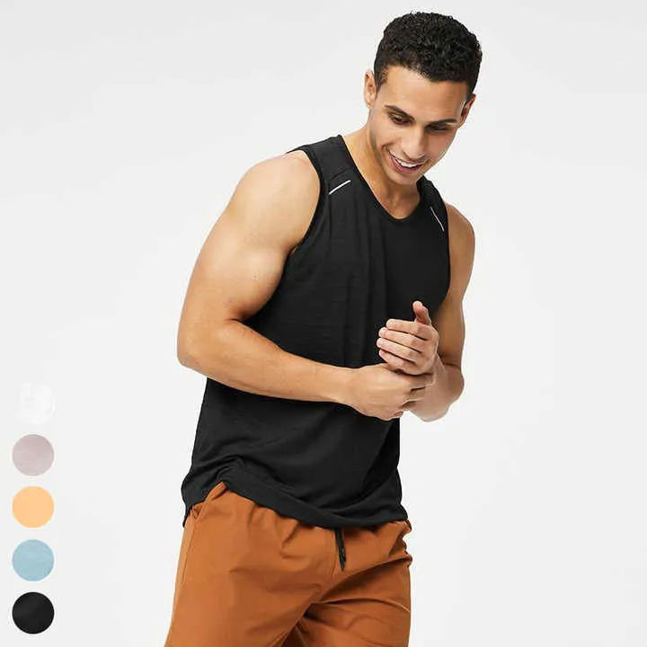 سترة رجالية عالية سريعة الجفاف  - Men's High Waist Quick Dry Vest