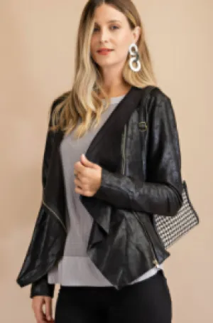 Basic Leather Jacket