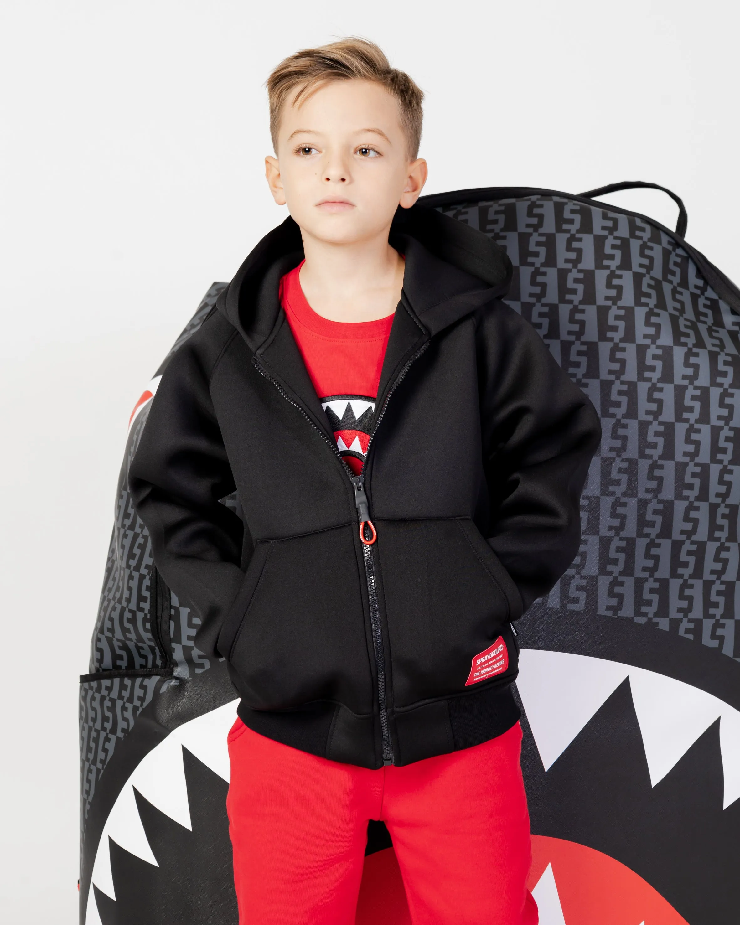 Black Scuba Fullzip J