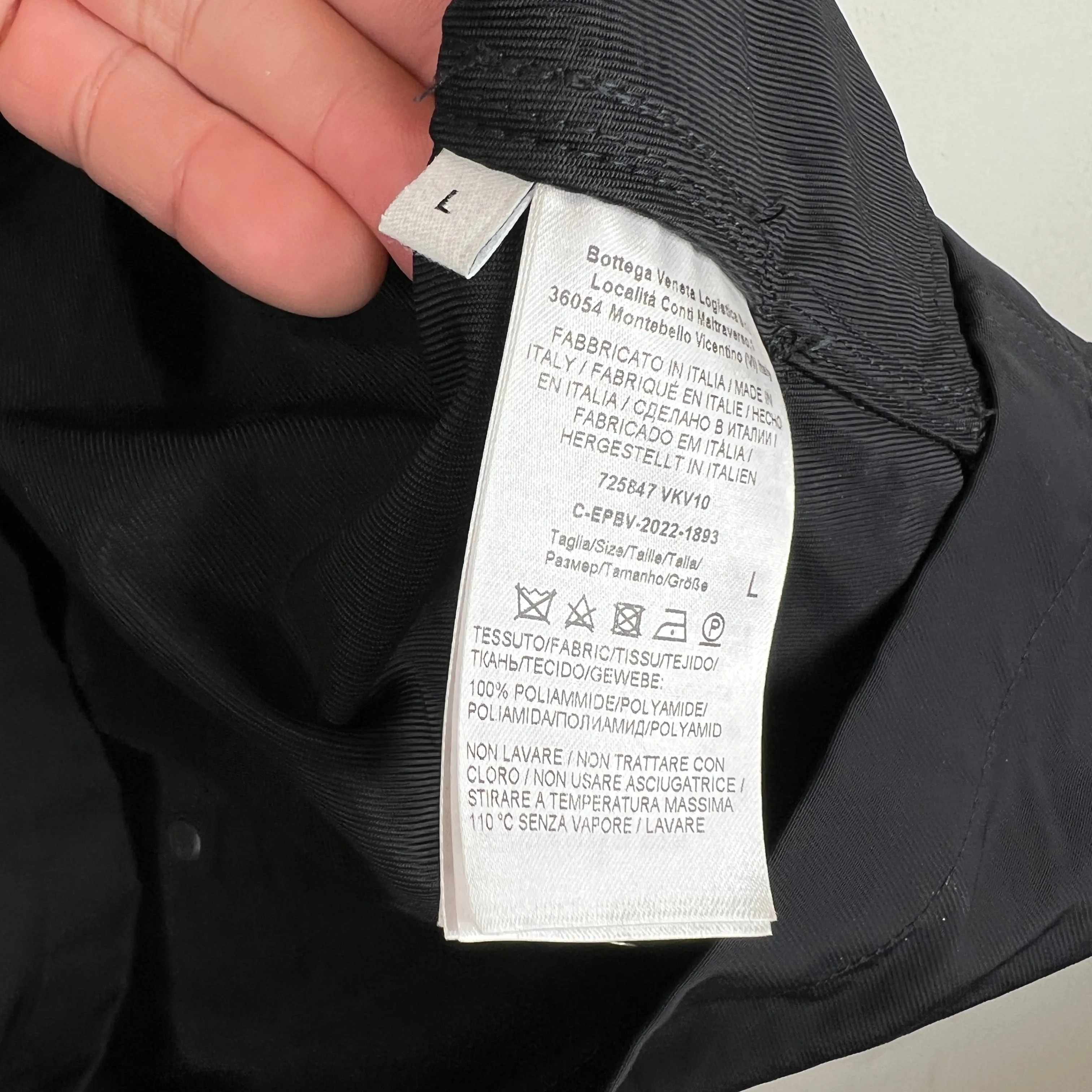 Bottega Veneta Multi Zipper Navy Jacket