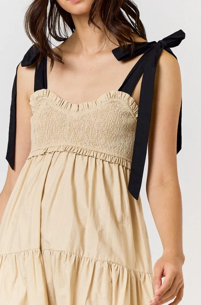 Bow Tie Maxi Dress - NEW!
