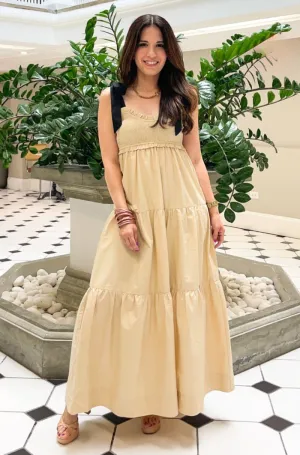 Bow Tie Maxi Dress - NEW!