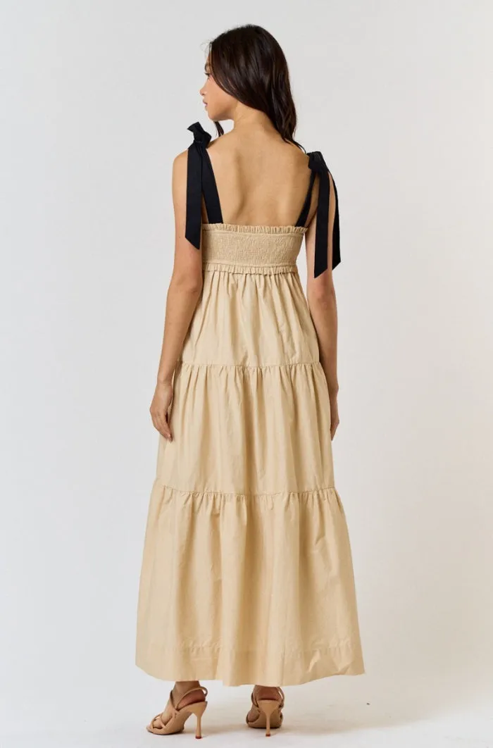 Bow Tie Maxi Dress - NEW!