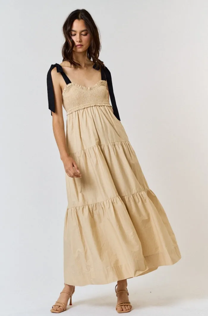 Bow Tie Maxi Dress - NEW!