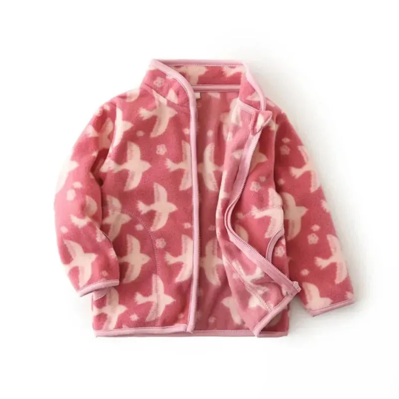 Jumping Meters New Arrival Dinosaurs Zipper Boys Girls Jackets Coats Fahion Pockets Children's Outwear Fleece Coats Kids Clothes