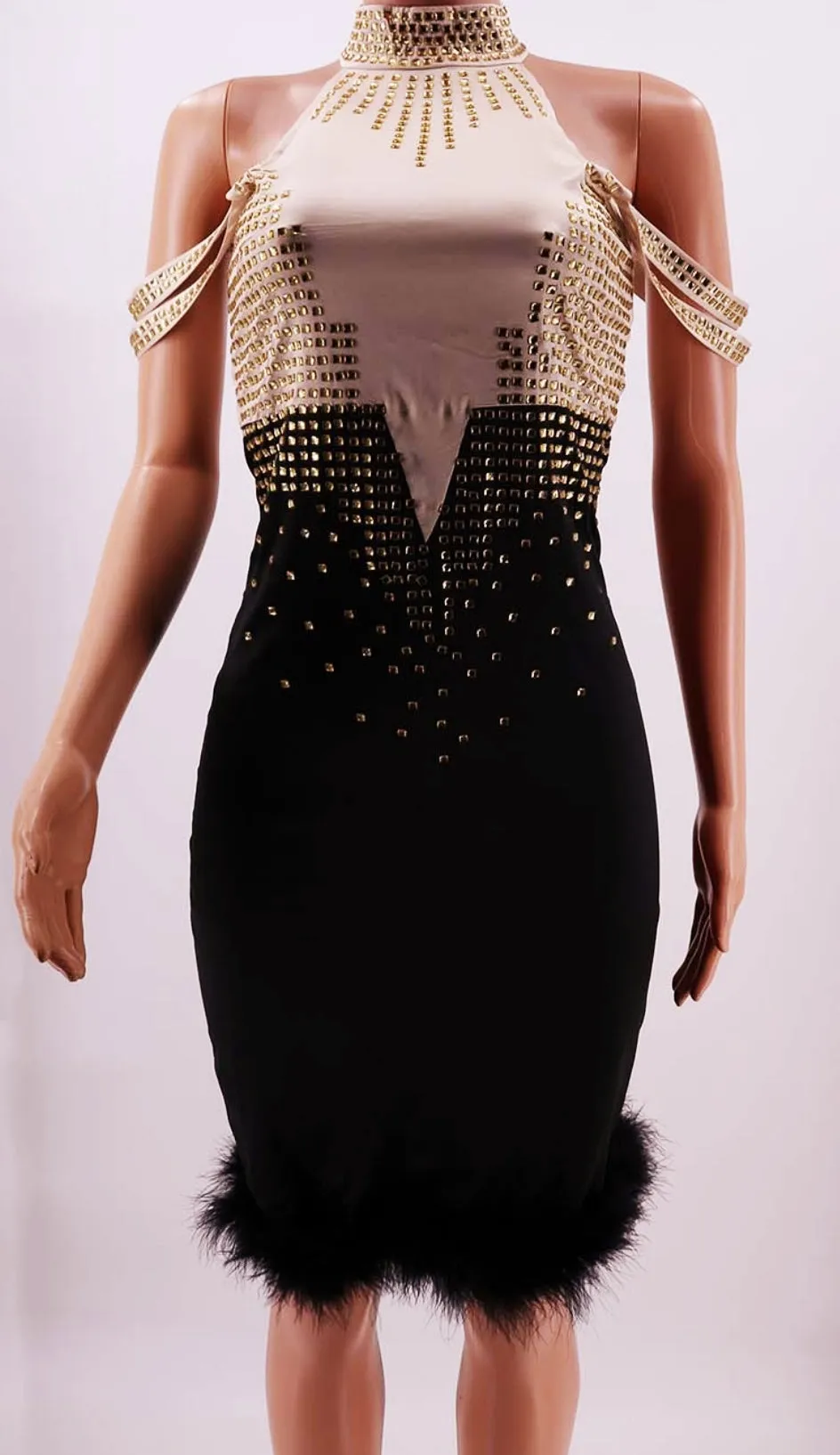 Lavish Mermaid Halter Dress