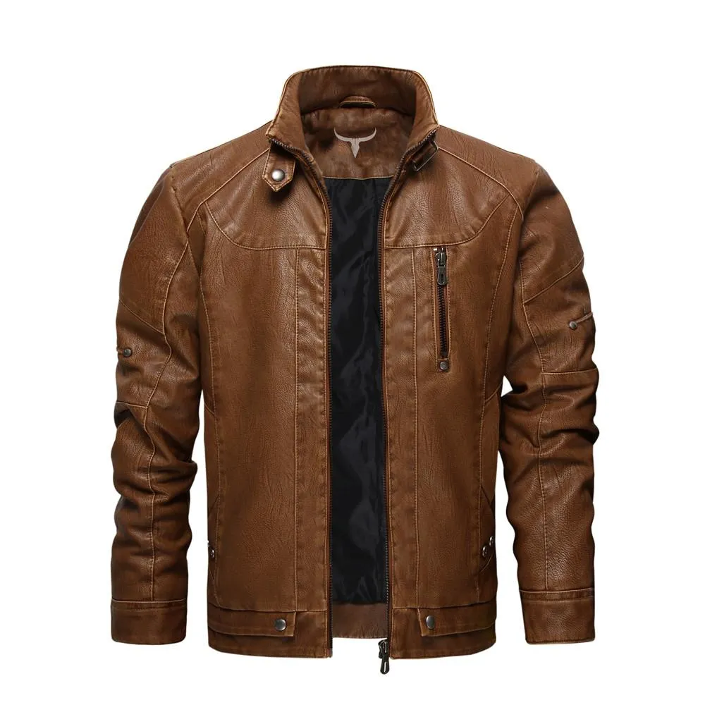 Premium Crusader Leather Jacket