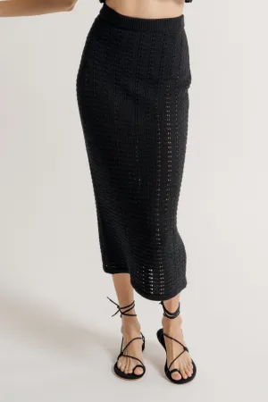 Straight Knit Skirt - Sample
