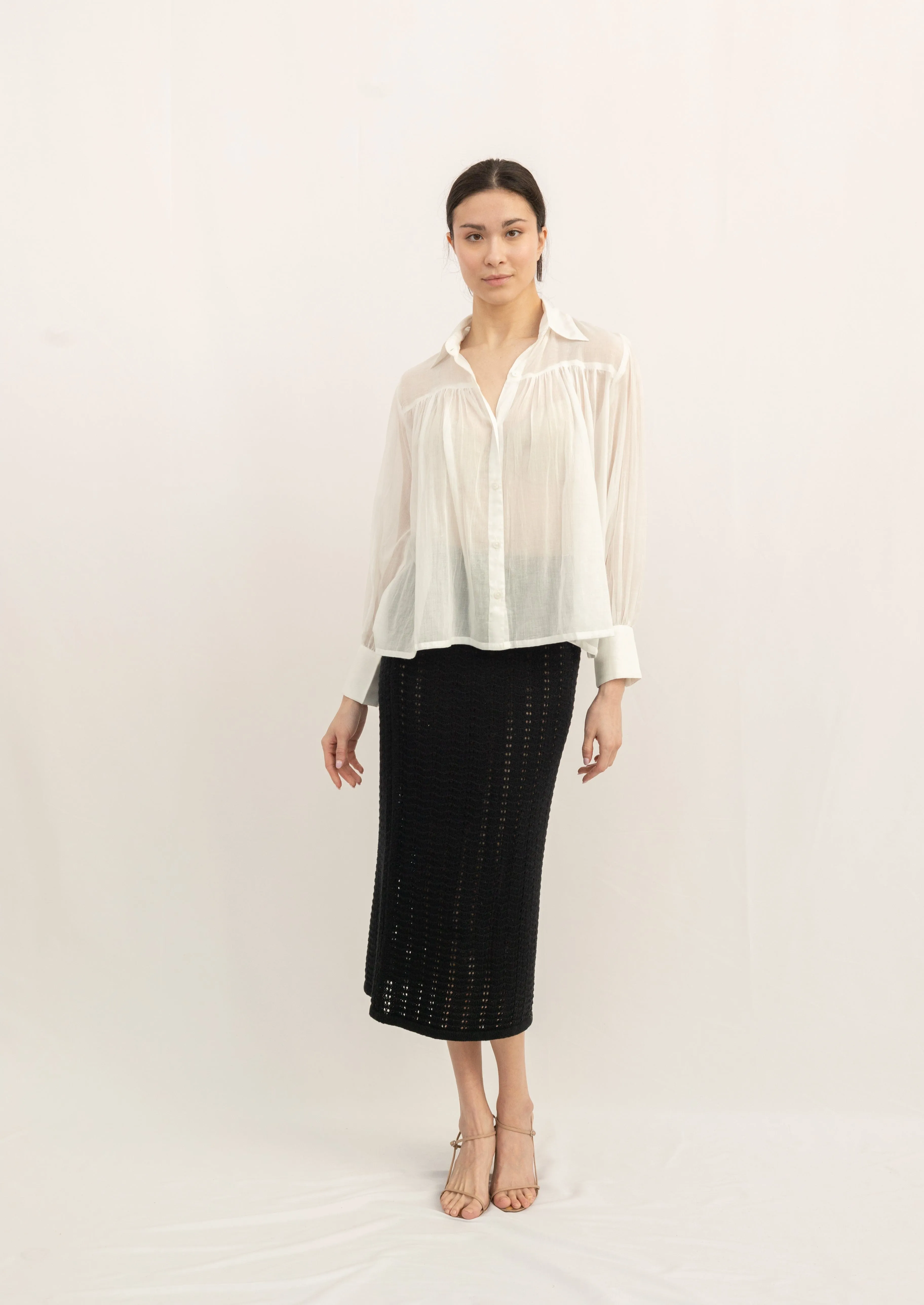Straight Knit Skirt - Sample