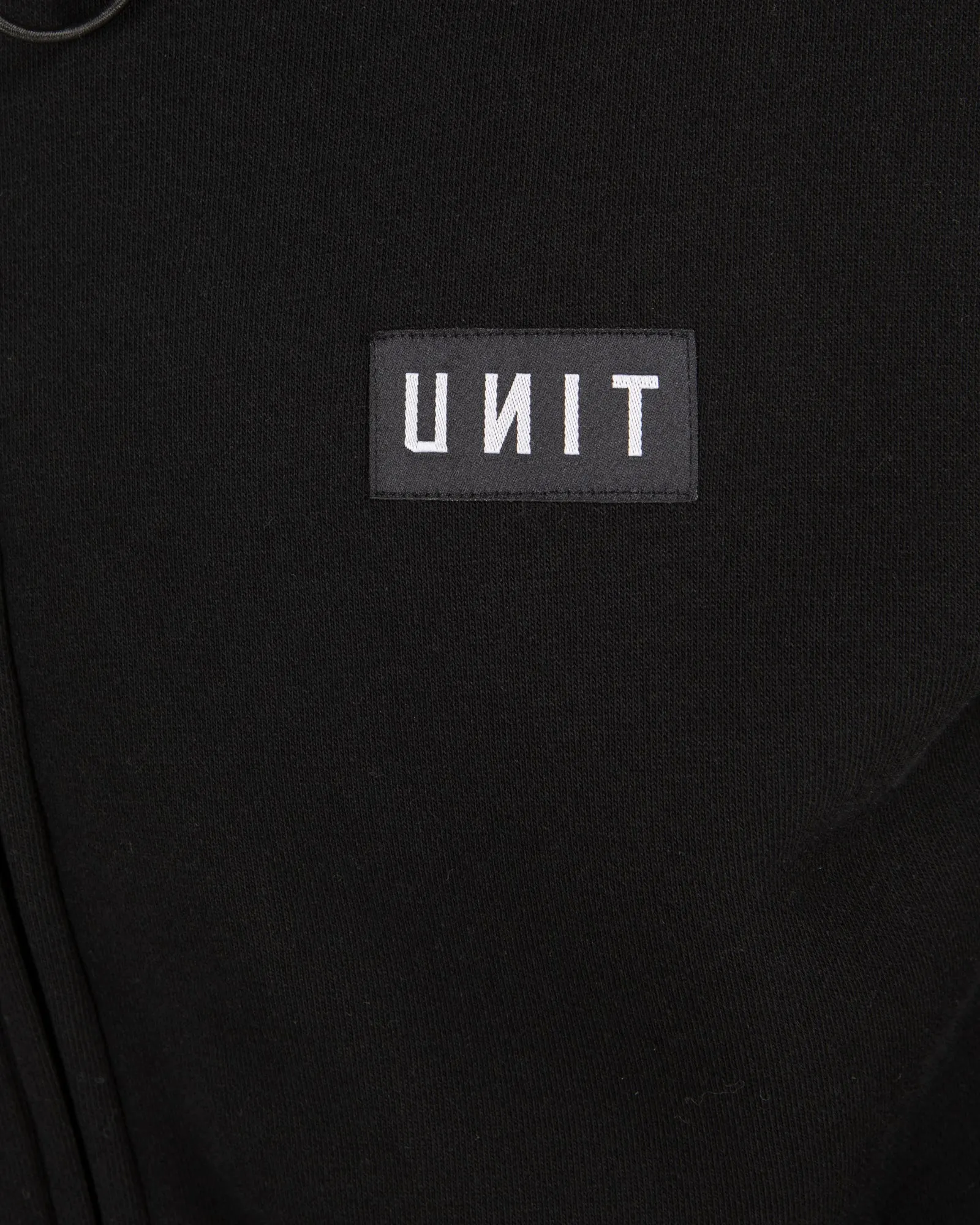 UNIT Mens Stack Zip Thru Hoodie