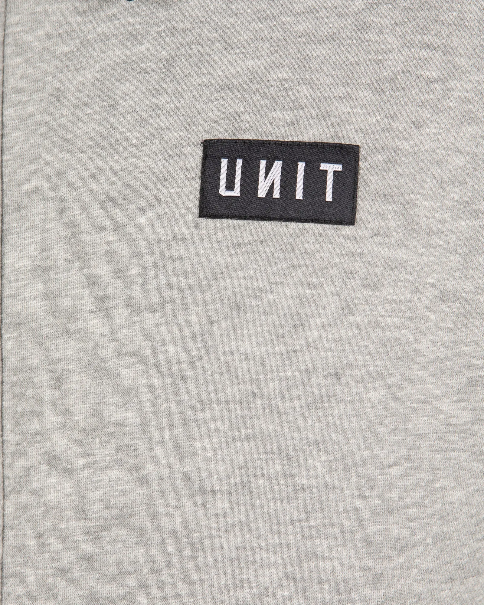 UNIT Mens Stack Zip Thru Hoodie